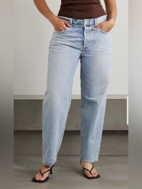 Citizens of Humanity Devi High Rise Straight Leg Jeans Light Wash Size 27